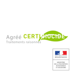 Agréé Certibiocide, traitements raisonnés